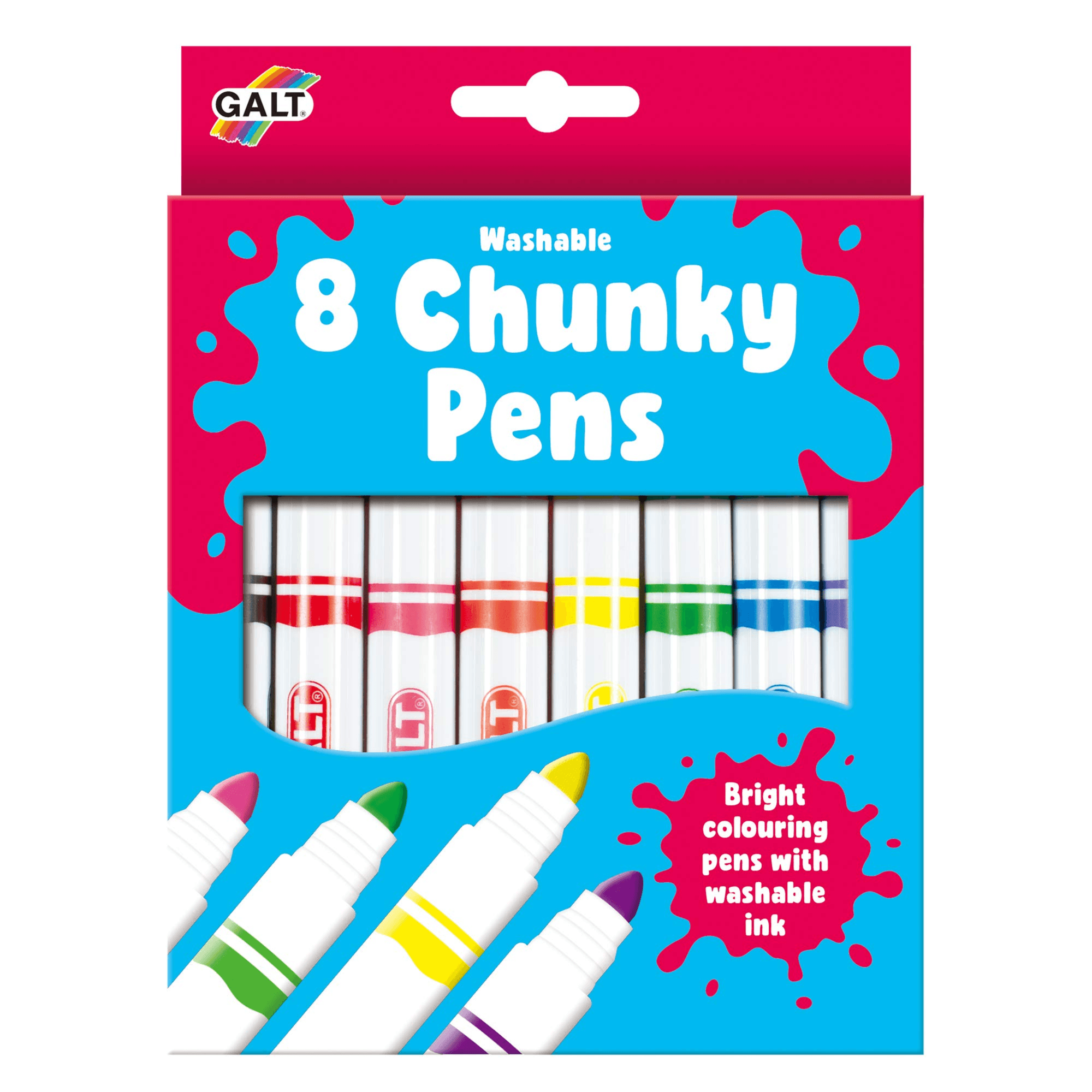 Galt - Chunky 8 Pens - Washable