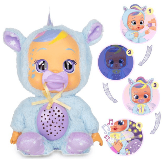 IMC Toys - Interactive (30 Cm) Cry Babies Goodnight Starry Sky Jenna