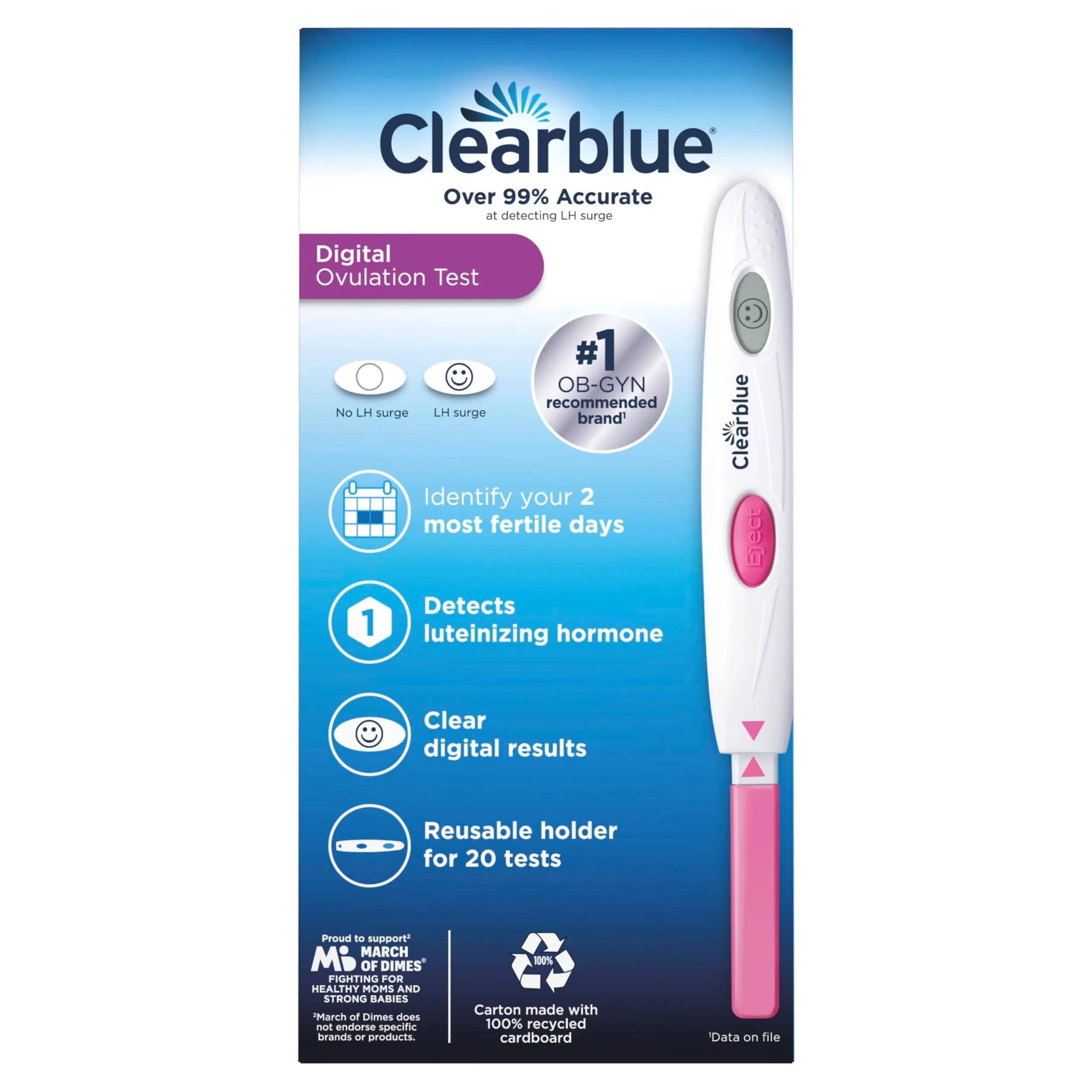 Clearblue Digital Ovulation Test 10S