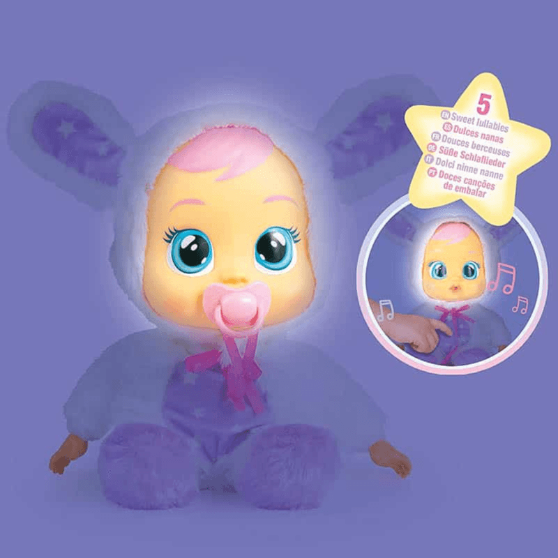 IMC Toys - Interactive (30 Cm) Cry Babies Goodnight Coney