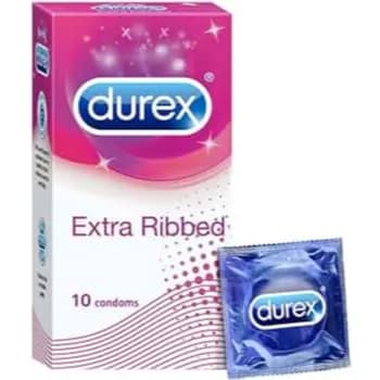 Durex  Condoms Extra Ribbed10n