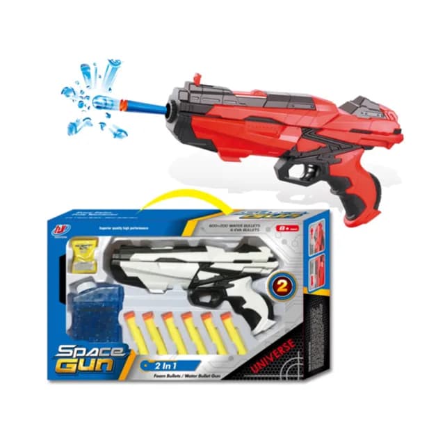 Space Foam Bullet Gun 2In1 No.628