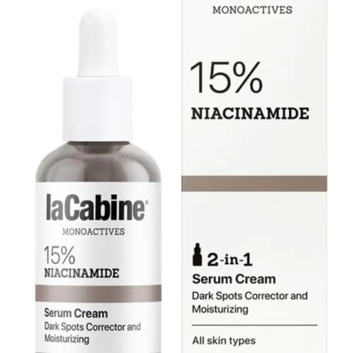 LACABINE MONOACTIVES 15% NIACINA 2 IN 1 SERUM CREAM 30ML