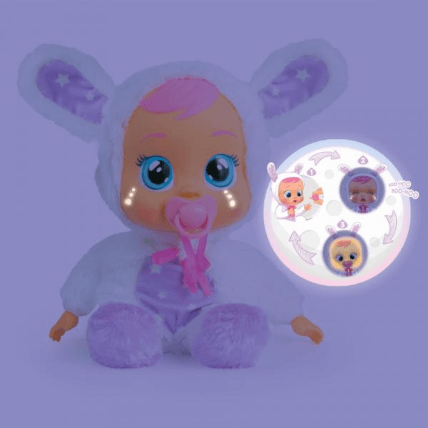 IMC Toys - Interactive (30 Cm) Cry Babies Goodnight Coney