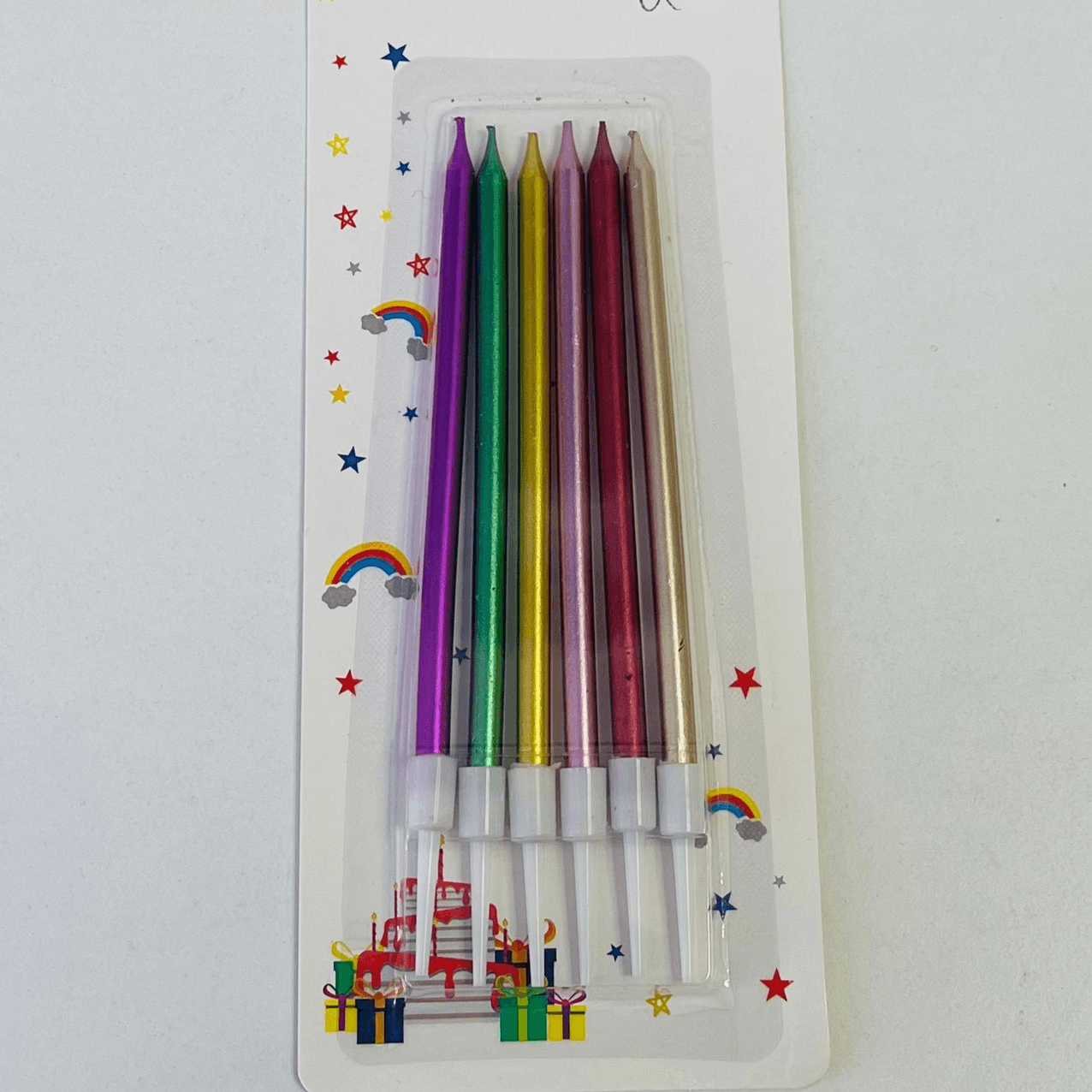 Colorful Chrome Candles