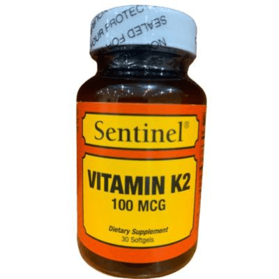 Sentinel Vitamin K2 100mcg 30 softgels