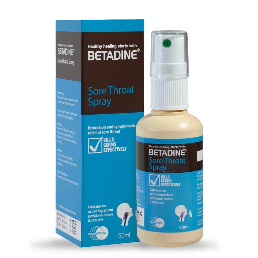 Betadine Throat Spray 50ml