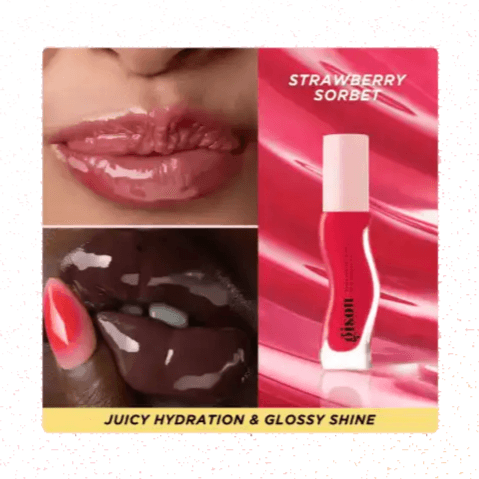 Gisou-honey Infused Lip Oil - Strawberry Sorbet