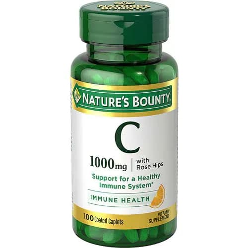 Natures Bounty Vitamin C 1000 Mg With Rose Hips