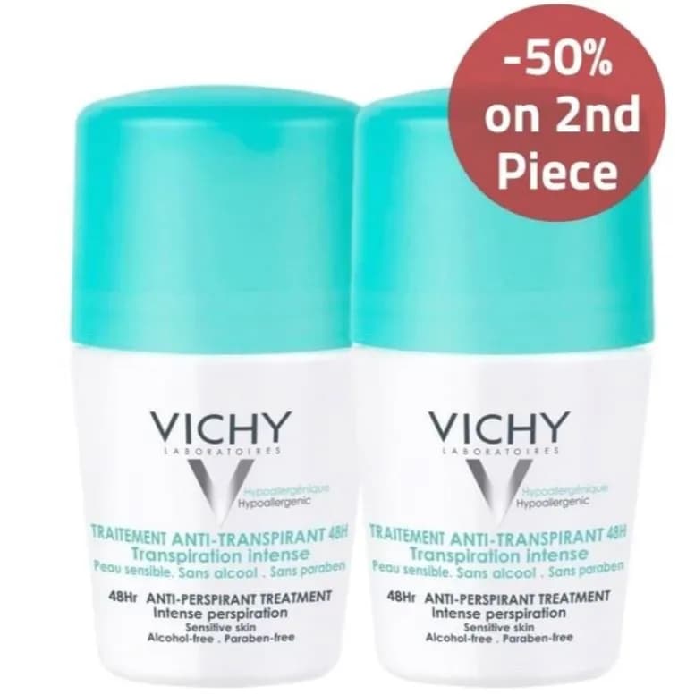 Vichy Deo Anti Transpirant Intense (1+1) 48h 50 Ml