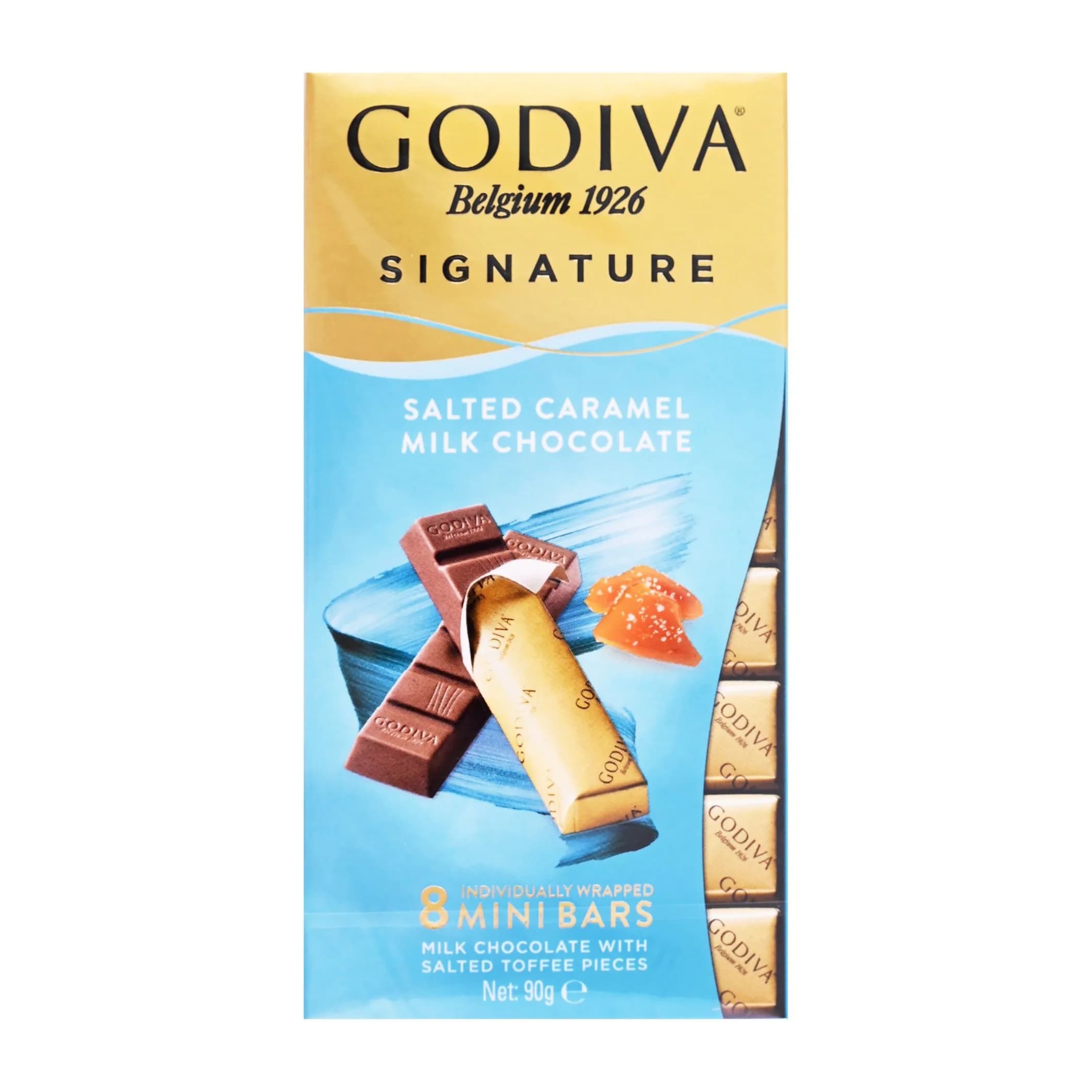 Godiva Salted Caramel With Milk Chcklate 90g