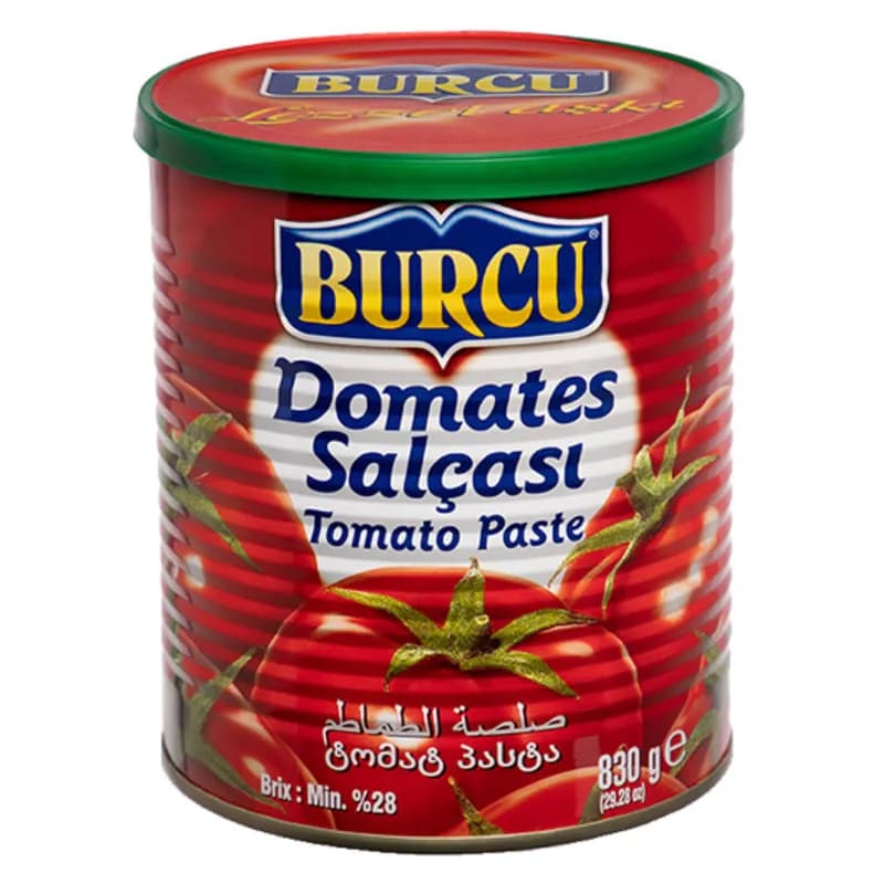 Burcu Tomato Paste In Tin Can 830 Gr