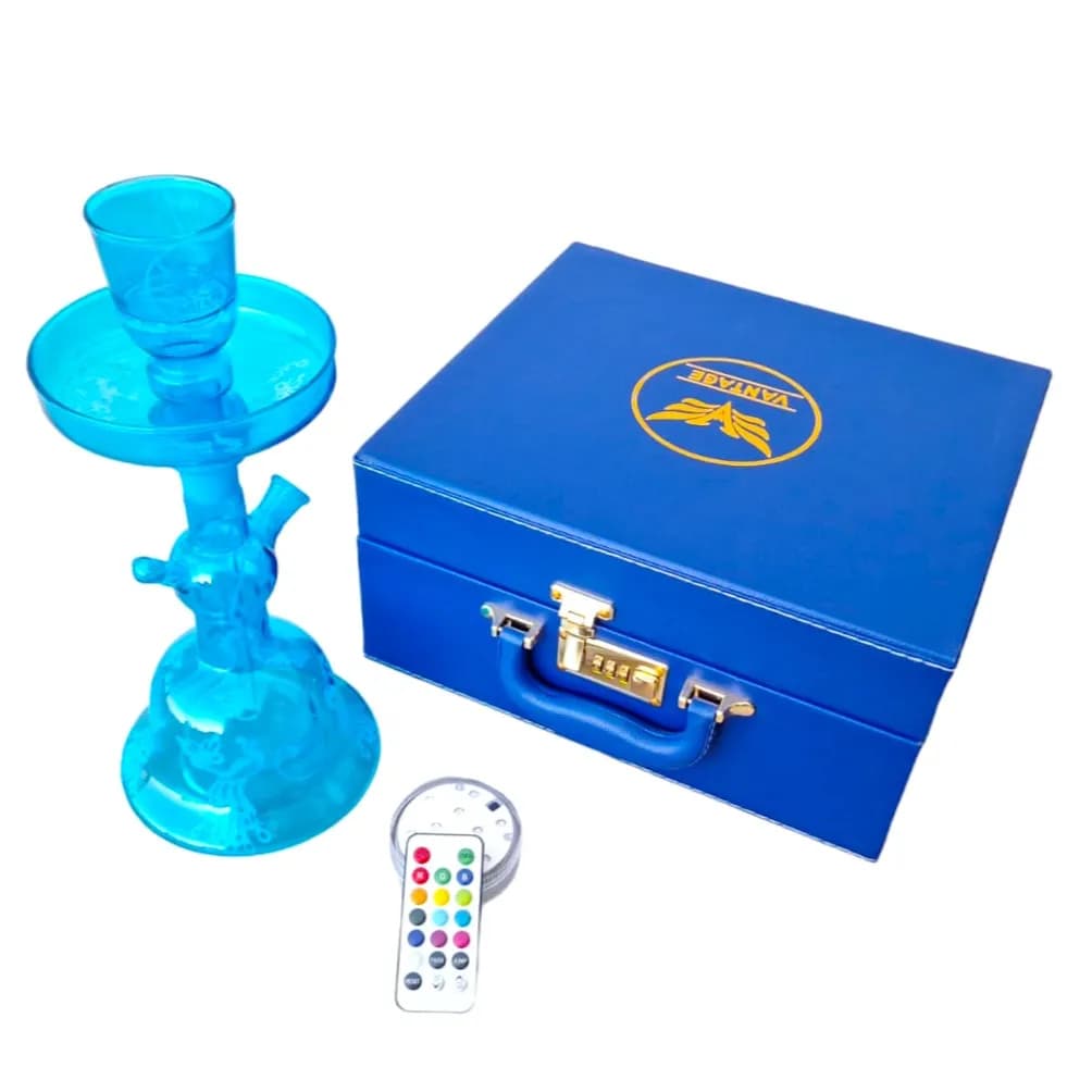 Mg Shisha Set With Led By-9 Blue