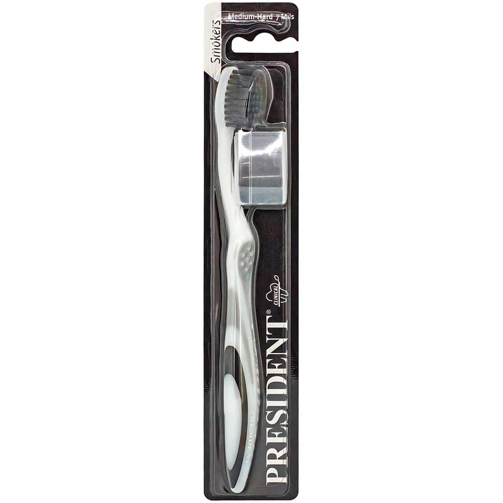 president smokers toothbrush medium