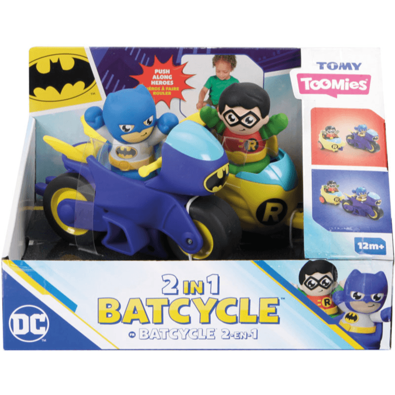 Tomy Toomies Dc Comics Batman 2 In 1 Bat Cycle