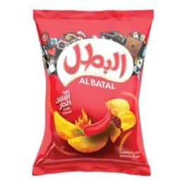 Al Batal Chilli Flavor Potato Chips 110Gm