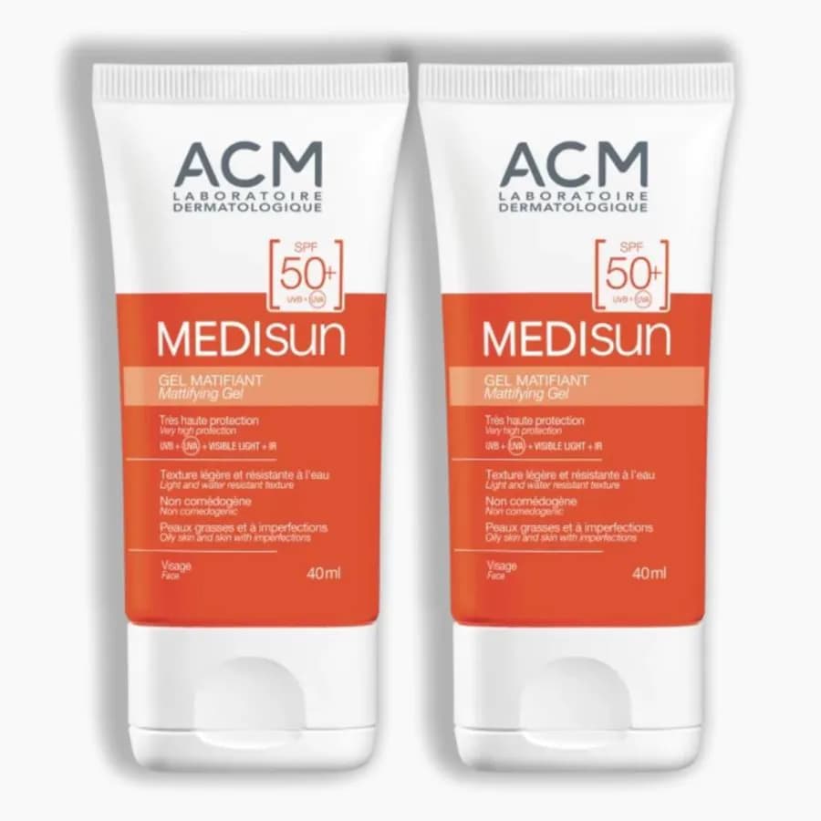 ACM medisun duo spf +50 mattifying  Gel 1+1 Free