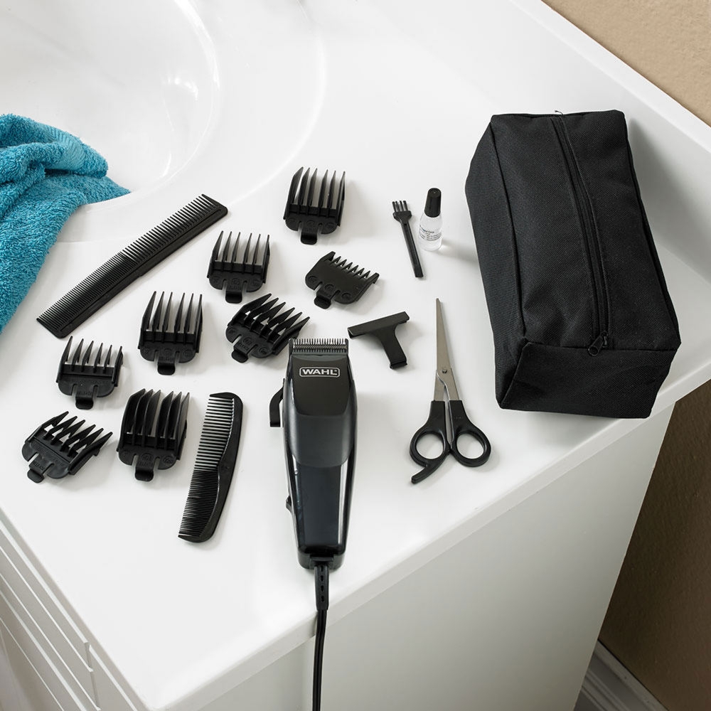 Wahl Sure Cut Hair Cutting Kit (16Pcs Easy To Use - Powerful & Durable Motor)