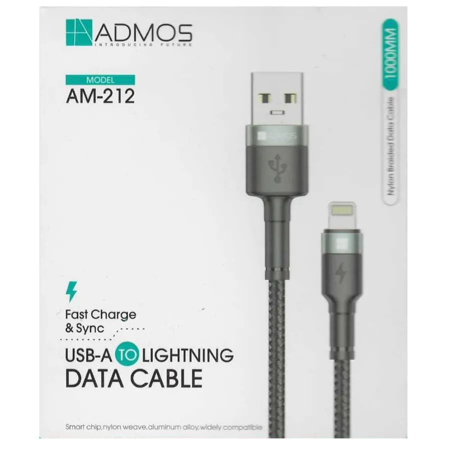 Usb To Lightning Cable 1M-Admos Am-212