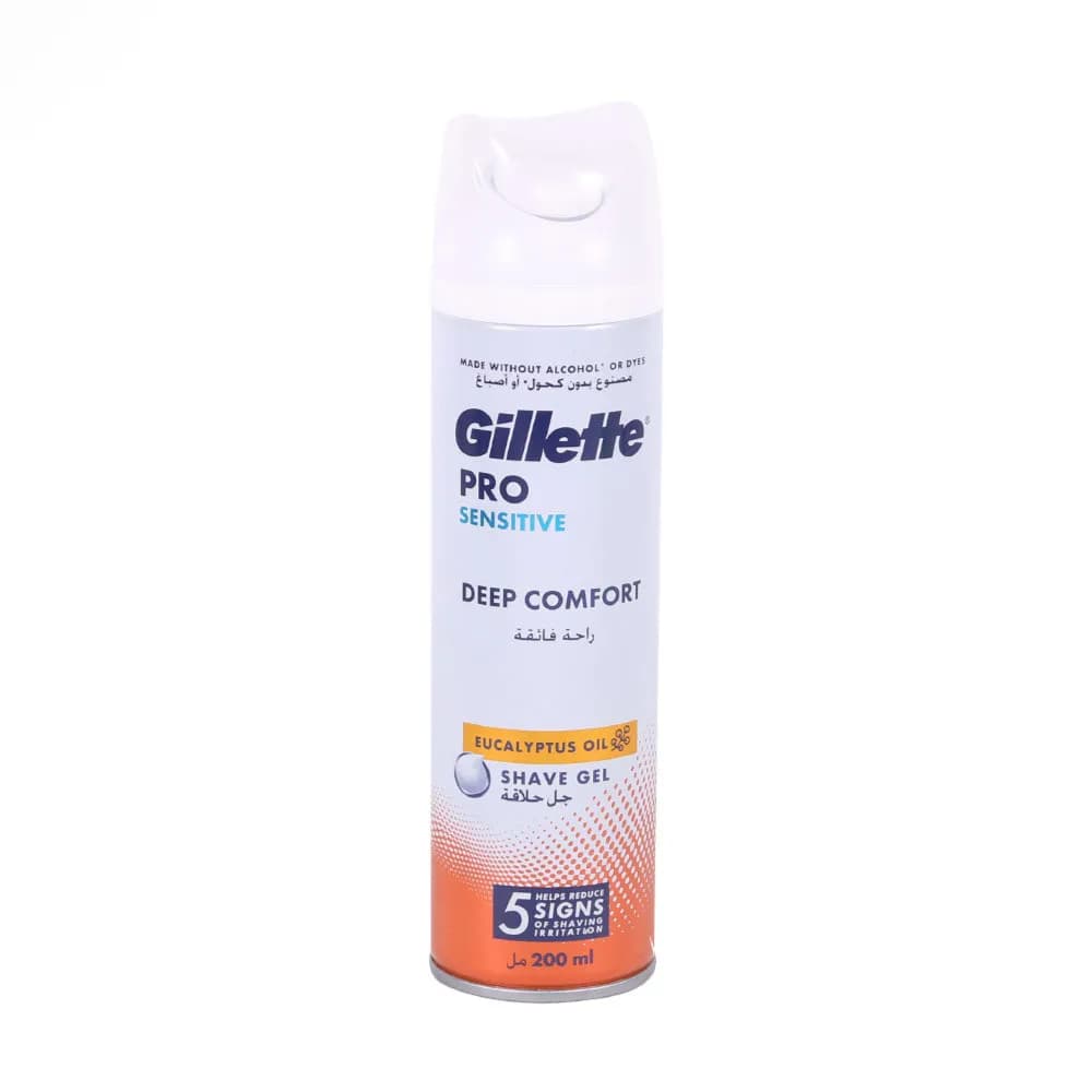 Gillette Pro Sensitive Deep Comfort S/gel 200 Ml