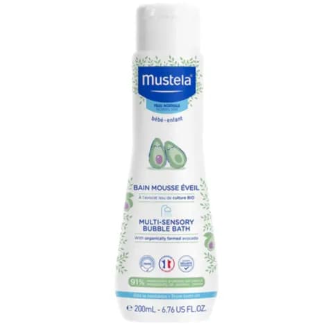 Mustela Multy Sensory Bubble Bath 200Ml