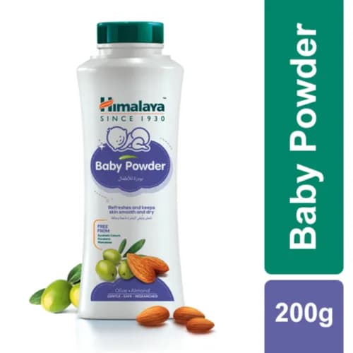 Himalaya Baby Powder with Olive & Almond 200gm