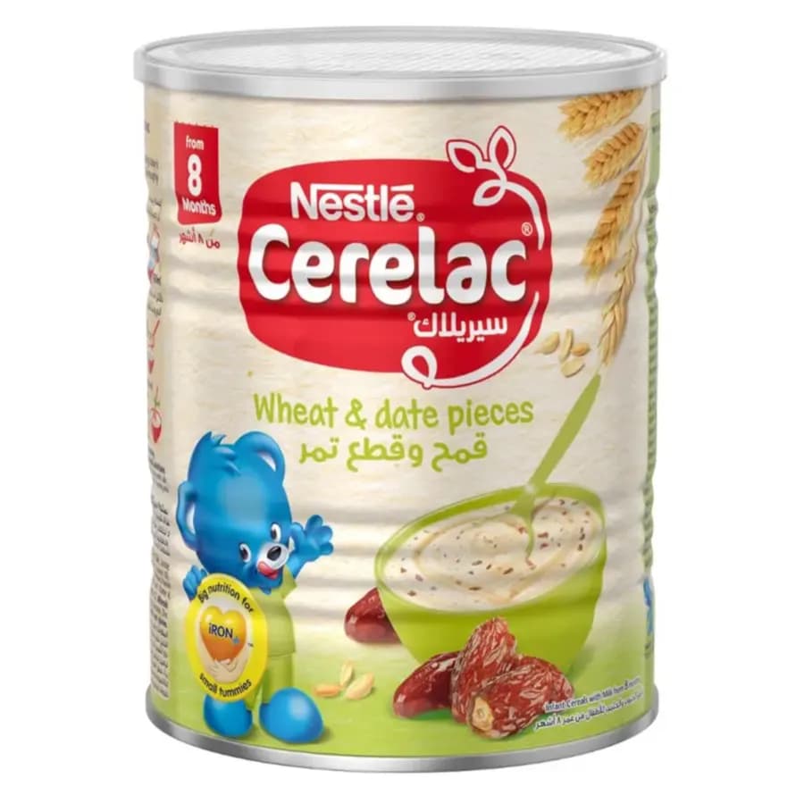 Nestle Cerelac Wheat And Date Pcs 400g