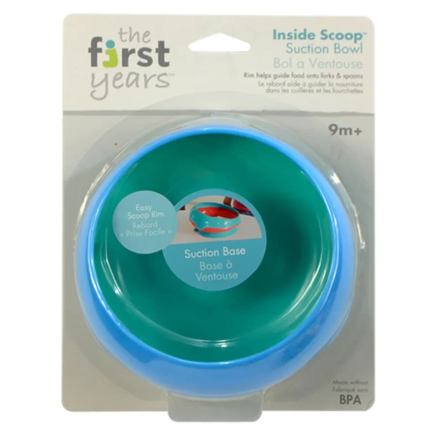 The First Years -Inside Scoop Suction Bowl Pack Of 1 (Blue)