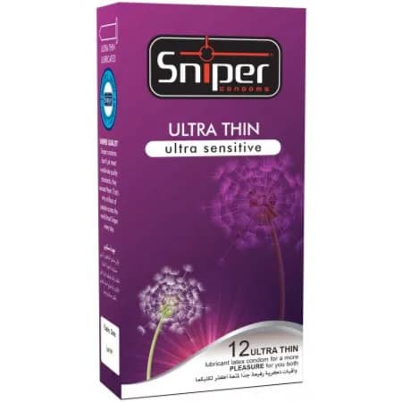 SNIPER CONDOM ULTRA THIN 12'S