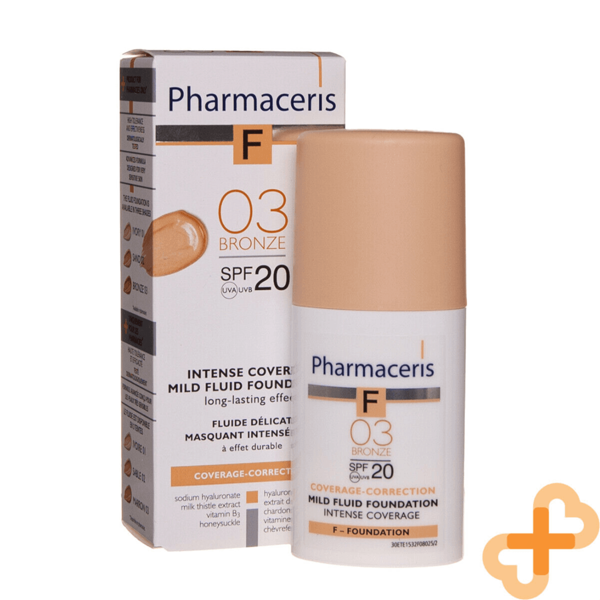 Pharmaceris (Bronze 03) Spf20 Mild Fluid Foundation 30ml