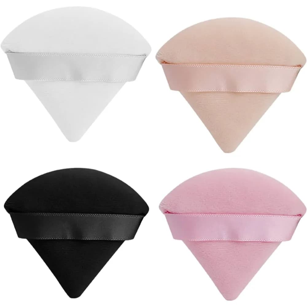 SOFT POWDER TRIANGLE PUFF 4PCS