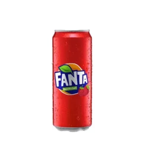 Fanta Strawberry Sleek Can 330Ml