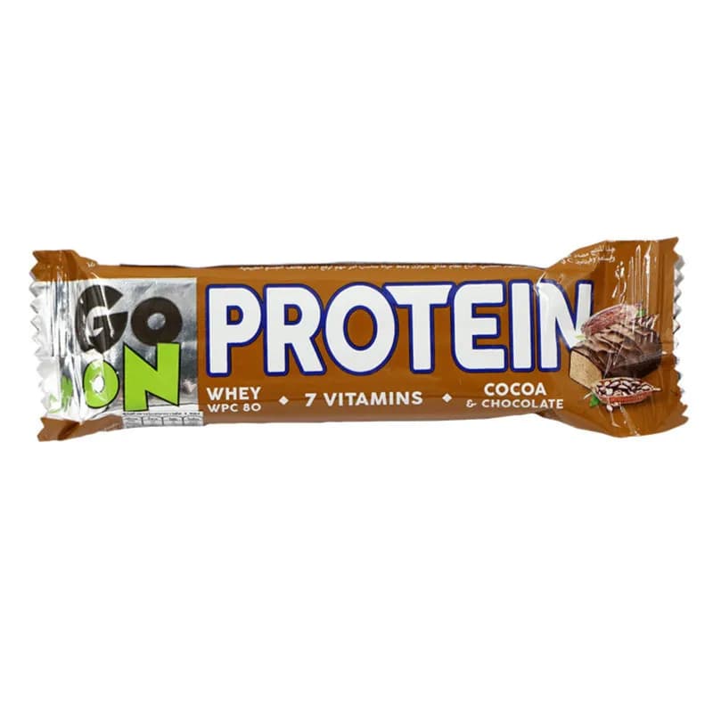 Go on Whey Protein Bar Cocoa And Chocolate 50g.