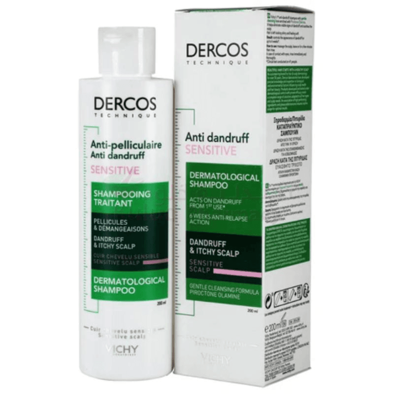 Vichy Dercos Anti Dand For Sensitive Scalp 200 Ml