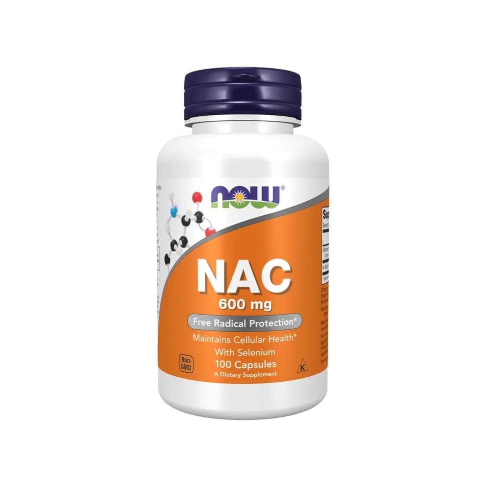 NOW NAC 600MG 100 CAPSULES