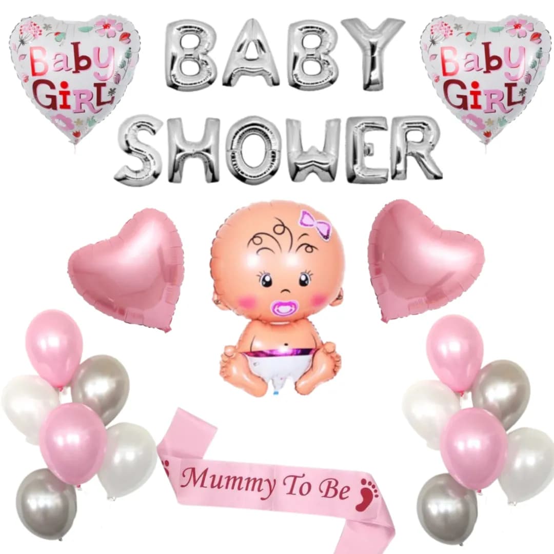 Baby Shower Pink Set