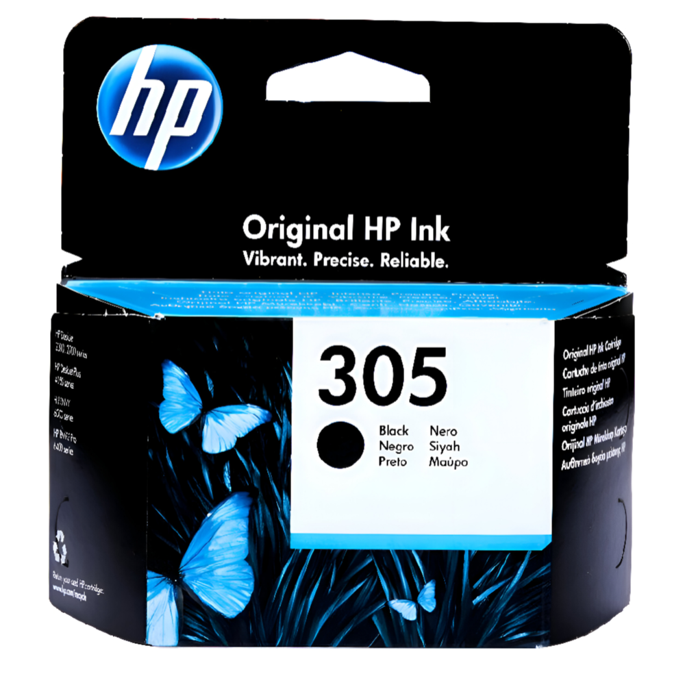 Hp 305 Original Ink Cartridge - Black - CGOM22