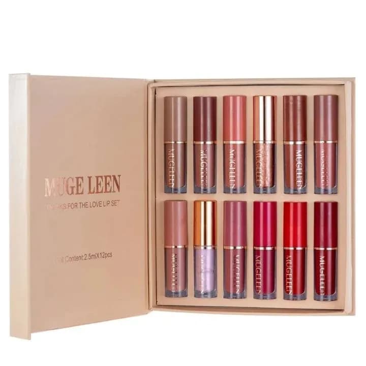 MUGE LEEN THANKS FOR THE LOVE LIP SET