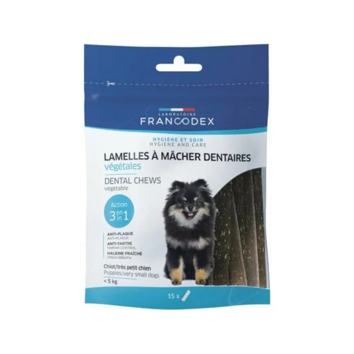 VEGGY CHEWS PUPPY XSM DOG 224G