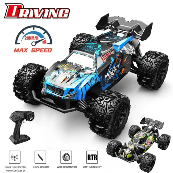 RTR High Speed Drift Remote Control Monster Truck Blue