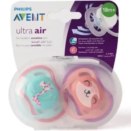 PHILIPS AVENT SOOTHER SILICON AIR FREEFLOW 18 M