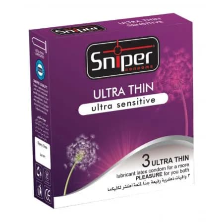 SNIPER CONDOM ULTRA THIN 3'S