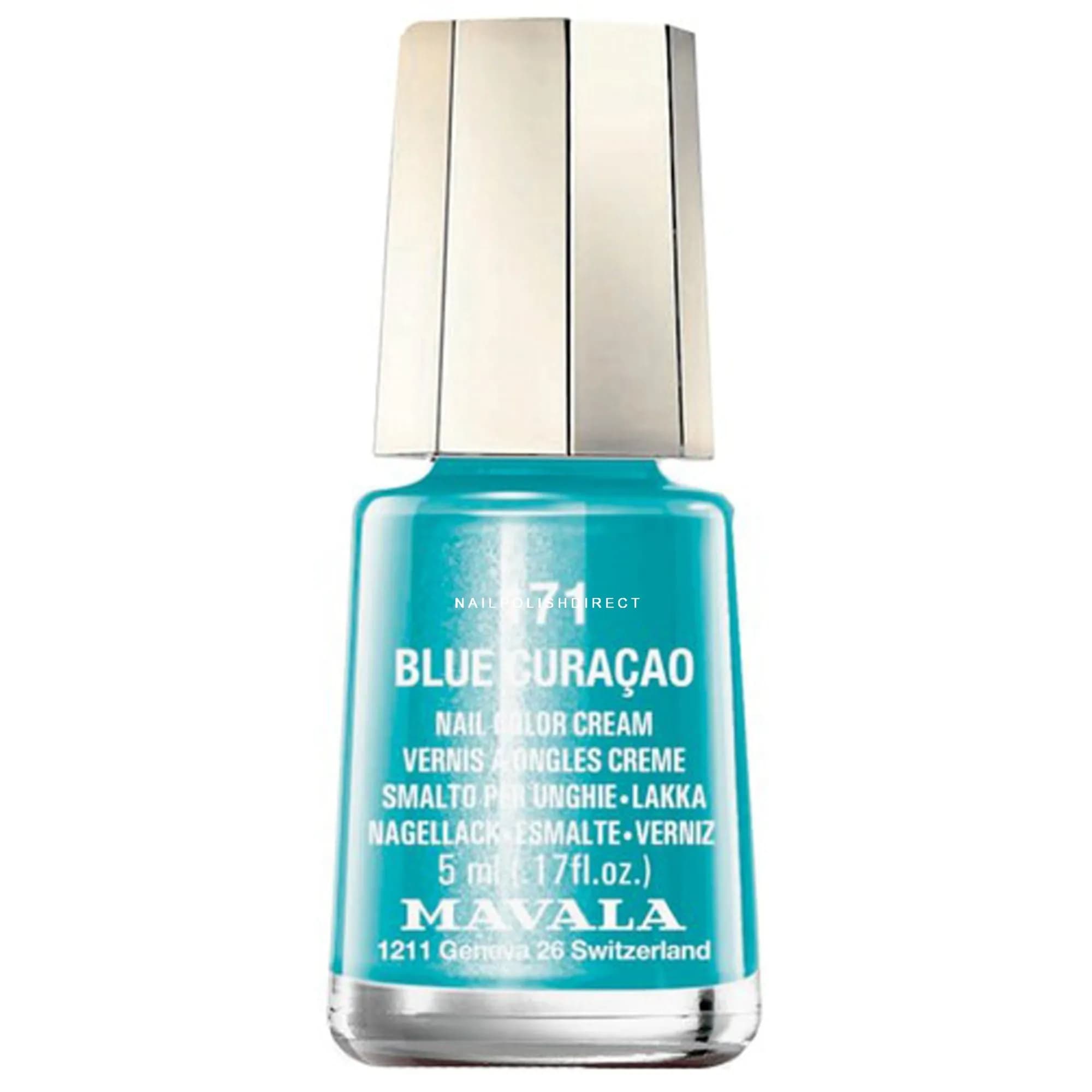 MAVALA NAIL POLISH BLUE CURACAO 171