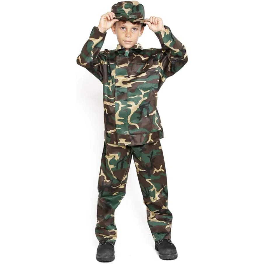 Kids Military Costume 3+Year