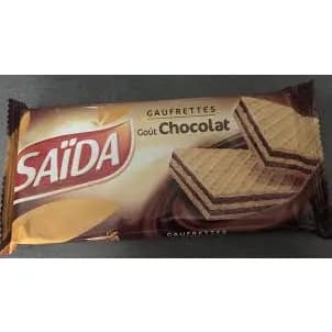 Saida Gauferettes Dark Chocolate 100g