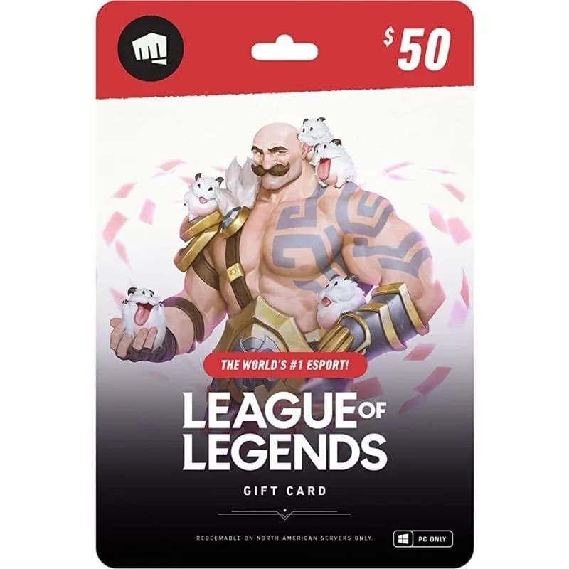 League Of Legends Gift Card -50 USA