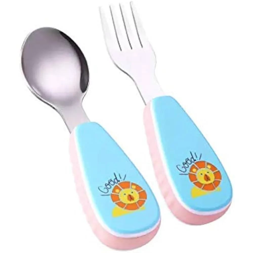 High quality Stainless Steel Spoon & Fork Cutlery Set for Kids