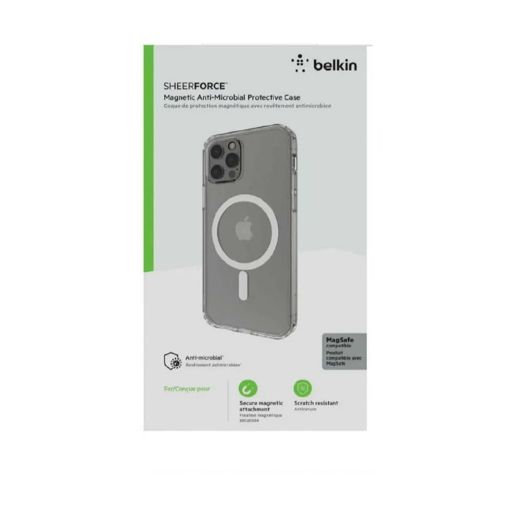 Belkin iphone 13Pro sheerforce magnetic Clear cover