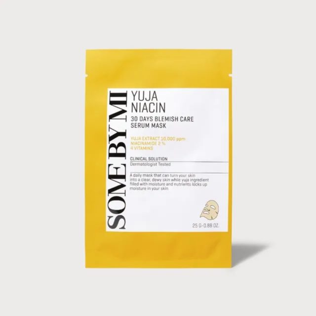 SOME BY MI Yuja Niacin 30 Days Blemish Care Serum Mask 1 piece