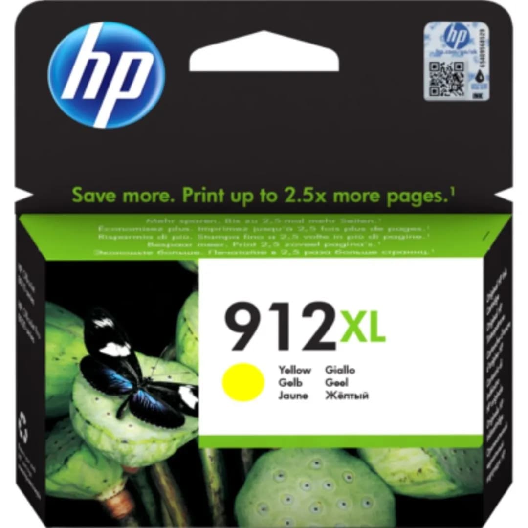 Hp 912Xl High Yield Yellow Original Ink Cartridge